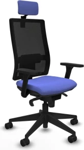 Office Chair Piqueras y Crespo 3D066N2 Light Blue