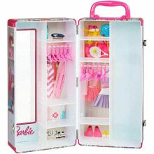 Купить куклы и пупсы для девочек Barbie: Гардеробная Barbie Cabinet Briefcase