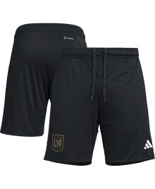 adidas men's Black LAFC 2023 On-Field AEROREADY Training Shorts