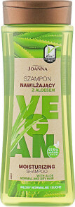 Feuchtigkeitsspendendes Shampoo mit Aloe für normales und trockenes Haar - Joanna Vegan Moisturizing Shampoo