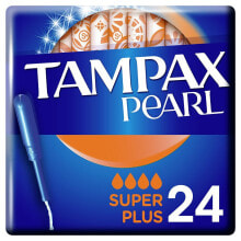 TAMPAX Pearl Superplus 24 Units Compresses
