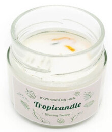 Декоративные свечи tropicandle Blooming Jasmine Scented Candle  Ароматическая свеча с ароматом жасмина