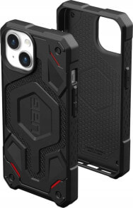 UAG Etui UAG Monarch Pro z MagSafe do iPhone 15 - czarny kevlar