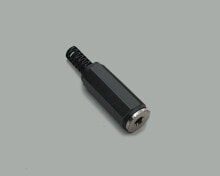 Изолирующие зажимы, наконечники, клеммы bKL Electronic 1108002 коннектор 2.5mm Черный, Металлический