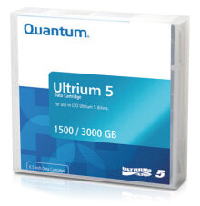 Диски и кассеты quantum MR-L5MQN-01 чистые картриджи данных LTO 1500 GB 1,27 cm