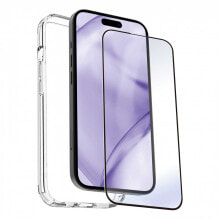 MYWAY iPhone 15 Pro phone case and screen protector