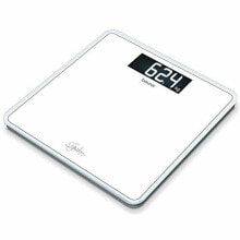 Digital Bathroom Scales Beurer GS400 BLANCA White Plastic