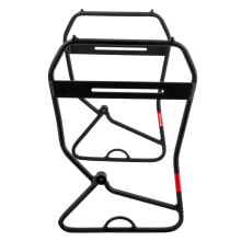 Axiom Journey Suspension and Disc Lowrider Front Rack: Black