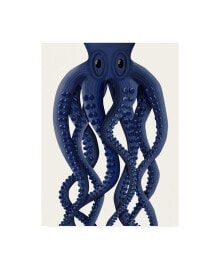 Trademark Global fab Funky Giant Octopus Blue Canvas Art - 27
