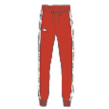 Long Sports Trousers Kappa 311MTW A01 Red Men
