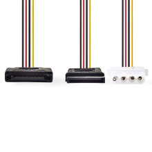 Компьютерные кабели и коннекторы nedis CCGP73555VA015 внутренний силовой кабель 0,15 m