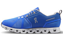 Купить мужские кроссовки ON: Кроссовки On Cloud 5 Waterproof Low Men's Blue/Grey