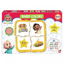 Настольные игры для компании eDUCA BORRAS Baby Colors Cocomelon