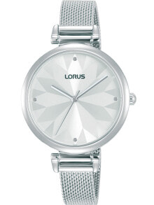Женские наручные часы Женские наручные кварцевые  часы LORUS ремешок из нержавеющей стали. Водонепроницаемость-5 АТМ. Защищенное от царапин минеральное стекло.