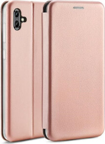 Beline Beline Etui Book Magnetic Samsung A23 5G A236 różowo-złoty/rosegold