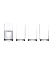 Nude Glass 4 Piece Finesse Shot Glass, 2 oz