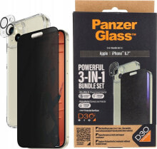 PanzerGlass PanzerGlass Privacy Bundle 3in1 iPhone 15 Plus 6.7