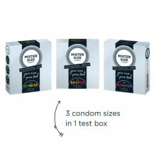 Condoms Mister Size Test Packege Slim