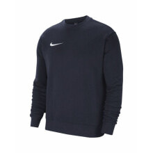 Children’s Sweatshirt without Hood PARK 20 FLEECE Nike CW6904 451 Navy Blue
