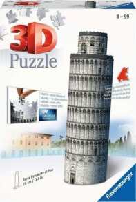 Ravensburger Puzzle 3D Mini budowle. Krzywa Wieża w Pizie