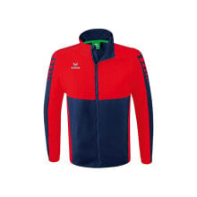 ERIMA Six Wings Detachable Full Zip Sweatshirt