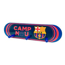 FC BARCELONA Wooden Wall-Mounted Coat Rack