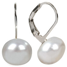 Серьги серьги с настоящим жемчугом JwL Luxury Pearls JL0022
