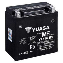 Автомобильные аккумуляторы YUASA YTX16-BS 14.7 Ah Battery 12V