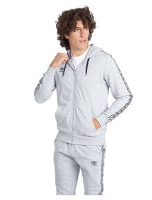 Спортивная одежда, обувь и аксессуары uMBRO Taped Zip Full Zip Sweatshirt