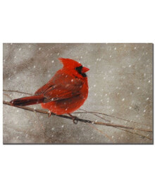 Trademark Global lois Bryan 'Cardinal in Winter' Canvas Art - 32