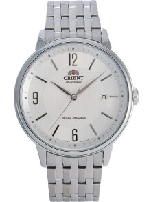 Мужские наручные часы с браслетом Мужские часы с серебряным браслетом Orient RA-AC0J10S10B Automatik Herren 42mm 5ATM
