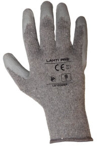 Средства индивидуальной защиты рук для строительства и ремонта Lahti Pro Latex-coated work gloves 12 pairs size 11 L210311W