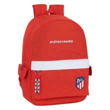 Детские школьные рюкзаки и ранцы для мальчиков школьный рюкзак для мальчиков Atltico Madrid красный цвет, одно отделение