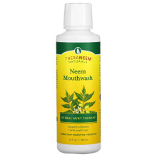 Органикс Саут, TheraNeem Organix, жидкость для полоскания рта Neem, травяная терапия мяты, 16 жидких унций (480 мл)
