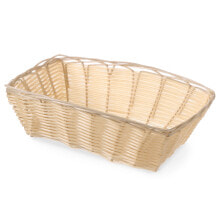 Хлебницы и корзины для хлеба rectangular poly rattan bread basket 225x150x65mm - Hendi 426807