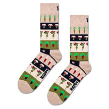 HAPPY SOCKS Veggie Stripe Half long socks