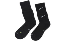 Nike Nikelab x MMW Matthew Williams 联名款 双层设计双钩运动中筒袜 男款 1双装 黑色 / Носки Nike Nikelab x MMW Matthew Williams 1 SX7198-011