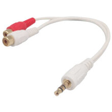 EUROCONNEX RCA To Jack 20 cm Cable