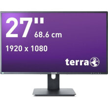 Купить мониторы Terra: TERRA LCD/LED 2756W PV V2 schwarz GREENLINE PLUS - Flat Screen - 27"