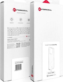 ForCell FORCELL F-PROTECT Long Lasting futerał do IPHONE 15 Pro transparentny