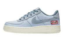 Nike Air Force 1 Low Detroit Home 复古休闲 低帮 板鞋 GS 蓝色 / Кроссовки Nike Air Force CI4426-400