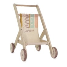 MINILAND Wood Doll Stroller