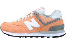 New Balance NB 574 低帮 跑步鞋 女款 桃粉色 B宽 / Кроссовки New Balance NB 574 B WL574CB