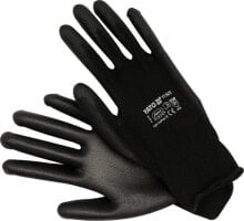 Средства защиты рук yato YT-7473 защитные перчатки Хозяйственные перчатки Черный Нейлон 1 шт