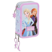 SAFTA Frozen ´´Believe´´ Triple Filled 36 Pieces Pencil Case