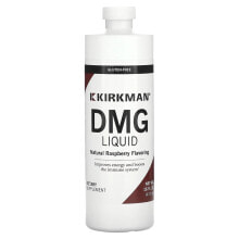 Kirkman Labs, DMG Liquid, натуральная малина, 473 мл (16 жидк. Унций)