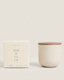 (400 g) white calm scented candle