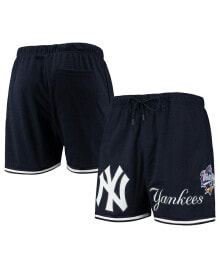 Купить мужские шорты Pro Standard: Men's Navy New York Yankees 1999 World Series Mesh Shorts