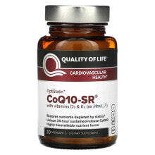 Коэнзим Q10 quality of Life Labs, CoQ10-SR, 30 растительных капсул