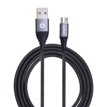 Кабели для зарядки, компьютерные разъемы и переходники Garbot C-05-10205 USB кабель 2 m USB A Micro-USB B Черный